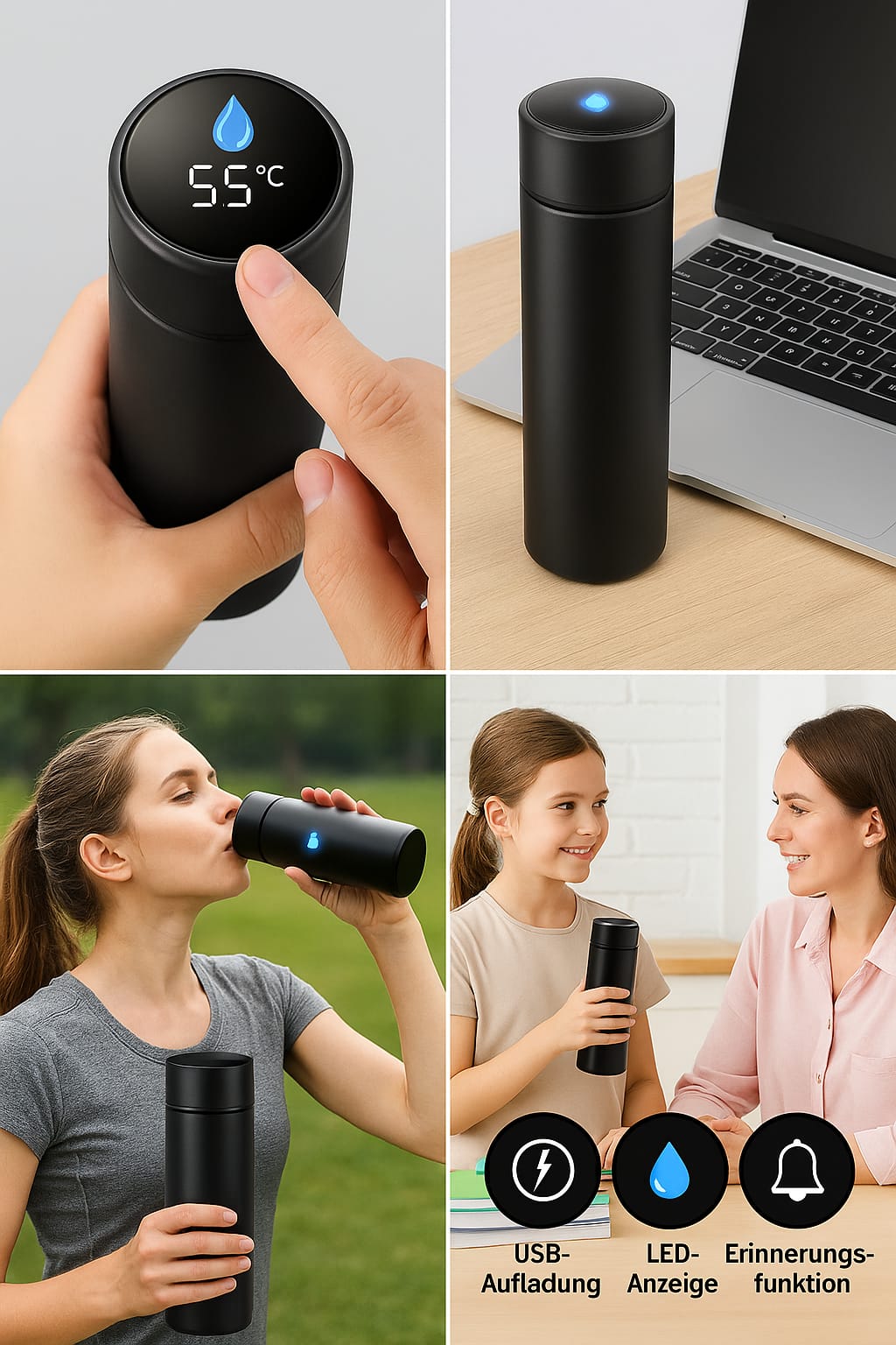 SmartBottle™ – Die intelligente Wasserflasche mit LED-Erinnerung Erfolg