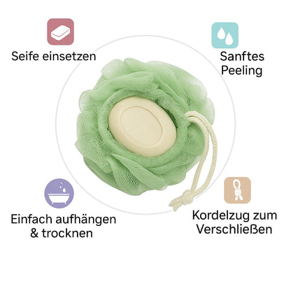 🛁 DUSCHTRAUM – Der Schwamm, der dein Duscherlebnis revolutioniert